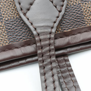 Vintage Louis Vuitton NEVERFULL MM EBENE Damier Canvas N51106 shoulderbag | stylenewstar