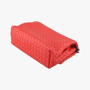 Secondhand Bottega Veneta Intrecciato Olimpia Orange lambskin shoulderbag | stylenewstar