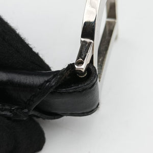 Pre-owned Christian Dior Corset Hobo Black Leather handbag | stylenewstar