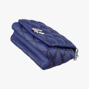 Pre-owned Louis Vuitton GO-14MM Navy Lambskin M50993 shoulderbag | stylenewstar