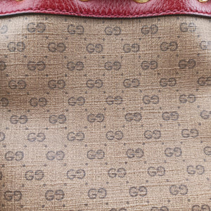 Pre-owned Gucci Doraemon collaboration Brown×Red×Multicolor PVC coated canvas×Leather 647801 shoulderbag | stylenewstar