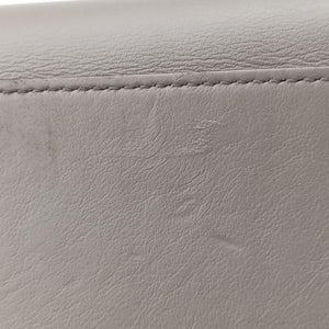 Vintage Yves Saint Laurent SAC DE JOUR Grey Leather 355153 shoulderbag | stylenewstar