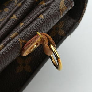 Pre-owned Louis Vuitton Pochette Metis MM Brown Monogram Canvas M44875 shoulderbag | stylenewstar