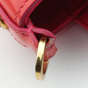 Pre-owned VERSACE SIGNATURE La Medusa Orange Enamel shoulderbag | stylenewstar