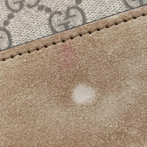 Pre-owned Gucci Dionysus Beige×Brown PVC coated canvas× suede 421970 shoulderbag | stylenewstar