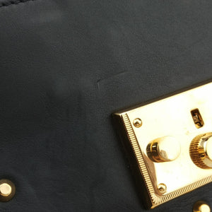 Vintage Gucci Padlock Black Leather 432182 shoulderbag | stylenewstar
