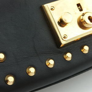 Vintage Gucci Padlock Black Leather 432182 shoulderbag | stylenewstar