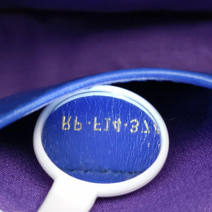 Secondhand Bvlgari SERPENTI FOREVER Blue leather shoulderbag | stylenewstar
