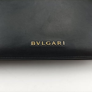 Pre-owned Bvlgari SERPENTI FOREVER Black Leather shoulderbag | stylenewstar