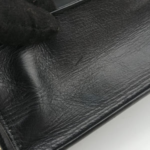 Pre-owned Bvlgari SERPENTI FOREVER Black Leather shoulderbag | stylenewstar