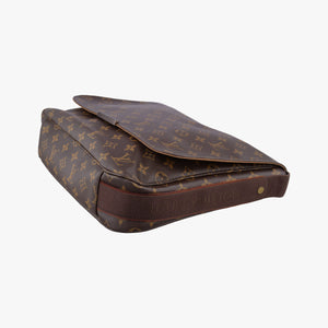 Secondhand Louis Vuitton Messenger MM brown Monogram canvas M97038 shoulderbag | stylenewstar
