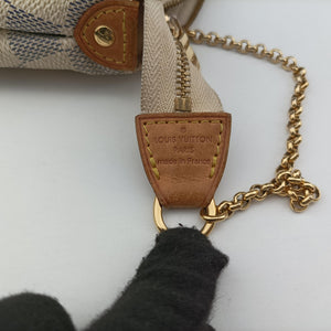 Secondhand Louis Vuitton EVA AZUR Damier Canvas N55214 handbag | stylenewstar
