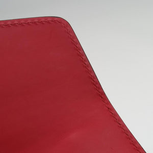 Pre-owned Gucci Sylvie Red×navy Leather 431666 shoulderbag | stylenewstar