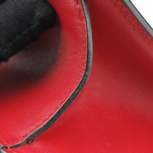 Pre-owned Gucci Sylvie Red×navy Leather 431666 shoulderbag | stylenewstar