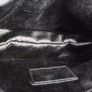 Secondhand Christian Dior Saddle bag Black Silk handbag | stylenewstar