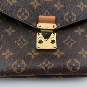 Pre-owned Louis Vuitton Pochette Metis MM Brown Monogram Canvas M44875 shoulderbag | stylenewstar