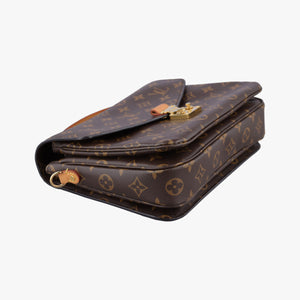 Pre-owned Louis Vuitton Pochette Metis MM Brown Monogram Canvas M44875 shoulderbag | stylenewstar