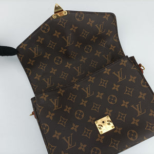 Secondhand Louis Vuitton Pochette Metis MM Brown Monogram Canvas M44875 shoulderbag | stylenewstar