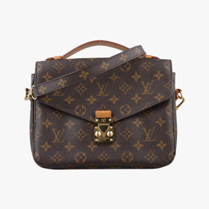 Pre-owned Louis Vuitton Pochette Metis MM Brown Monogram Canvas M44875 shoulderbag | stylenewstar
