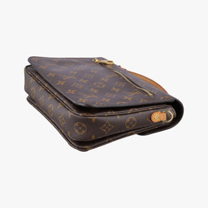 Pre-owned Louis Vuitton Pochette Metis MM Brown Monogram Canvas M44875 shoulderbag | stylenewstar