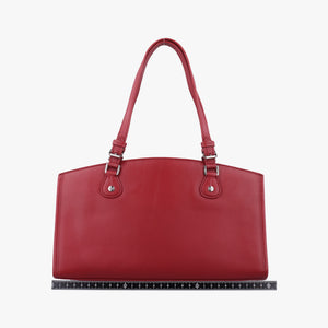Secondhand Christian Dior D charm Red Leather handbag | stylenewstar