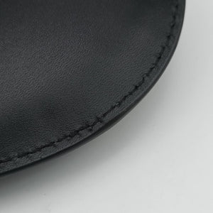Pre-owned Christian Dior saddle Black leather bum bag/waist bag | stylenewstar