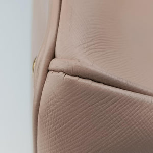 Pre-owned Prada Galleria Pink SAFFIANO Leather BN2274 handbag | stylenewstar