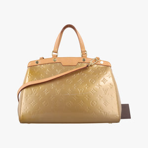 Vintage Louis Vuitton Brea MM Beige Poodle Vernis M91755 shoulderbag | stylenewstar