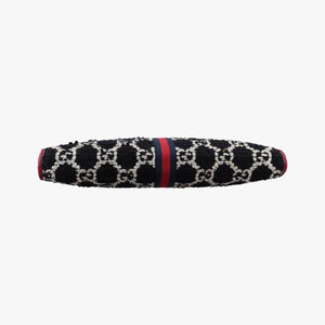 Vintage Gucci Rajah Black × Red × Multi Tweed × Leather 537219 shoulderbag | stylenewstar