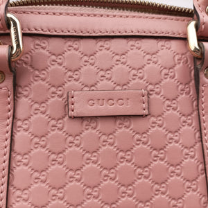 Pre-owned Gucci Microguccissima Pink Leather 449654 shoulderbag | stylenewstar