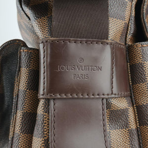 Pre-owned Louis Vuitton NAVIGLIO EBENE Damier Canvas N45255 shoulderbag | stylenewstar