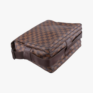 Pre-owned Louis Vuitton NAVIGLIO EBENE Damier Canvas N45255 shoulderbag | stylenewstar