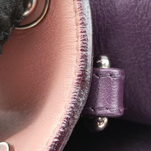 Pre-owned Christian Dior Diorissimo Brown Leather shoulderbag | stylenewstar