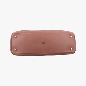 Pre-owned Christian Dior Diorissimo Brown Leather shoulderbag | stylenewstar