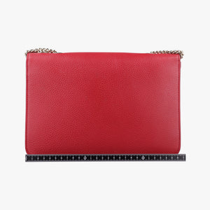 Secondhand Gucci Interlocking G Red Leather 510303 shoulderbag | stylenewstar