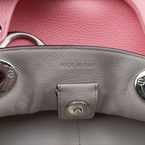Pre-owned Christian Dior Diorissimo Pink Leather shoulderbag | stylenewstar