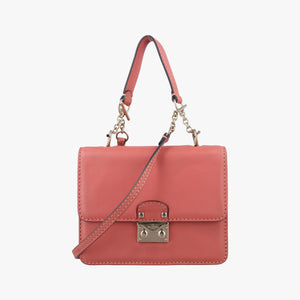 Pre-owned Valentino Cabana Orange leather shoulderbag | stylenewstar