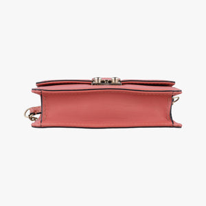 Pre-owned Valentino Cabana Orange leather shoulderbag | stylenewstar