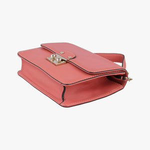 Pre-owned Valentino Cabana Orange leather shoulderbag | stylenewstar