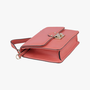 Pre-owned Valentino Cabana Orange leather shoulderbag | stylenewstar