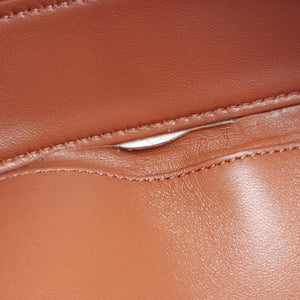 Pre-owned Celine Claude TRIOMPHE Brown PVC coated canvas shoulderbag | stylenewstar