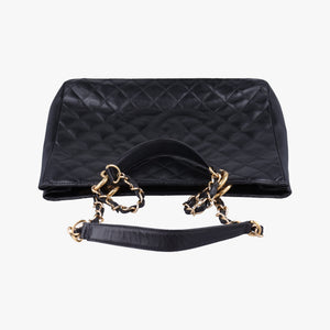 Pre-owned Chanel Matelasse Cocomark GST Black caviar skin A50995 shoulderbag | stylenewstar