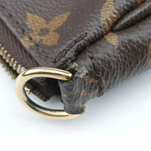 Secondhand Louis Vuitton MULTI POCHETTE ACCESSOIRES MARRON×ROSE CLAIRE Monogram Canvas M44840 shoulderbag | stylenewstar