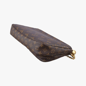 Secondhand Louis Vuitton MULTI POCHETTE ACCESSOIRES MARRON×ROSE CLAIRE Monogram Canvas M44840 shoulderbag | stylenewstar
