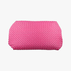 Pre-owned Bottega Veneta Parachute Intrecciato Rose lambskin handbag | stylenewstar