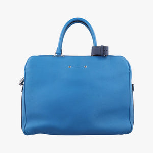 Vintage Louis Vuitton Armand Briefcase MM Blue Taurillon leather M52822 handbag | stylenewstar
