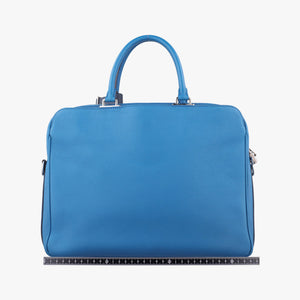 Vintage Louis Vuitton Armand Briefcase MM Blue Taurillon leather M52822 handbag | stylenewstar