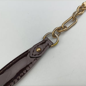 Pre-owned Louis Vuitton Sunset Boulevard Amarante Vernis M93542 shoulderbag | stylenewstar