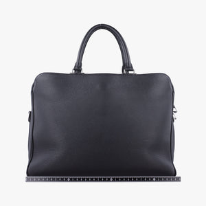 Secondhand Louis Vuitton Armand Briefcase MM Noir Taurillon leather M54381 handbag | stylenewstar