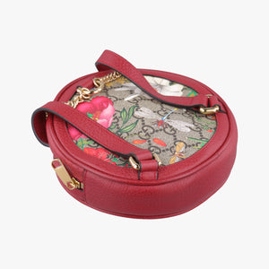 Vintage Gucci Ophidia Red×Multicolour PVC coated canvas×Leather 598661 backpack/rucksack | stylenewstar